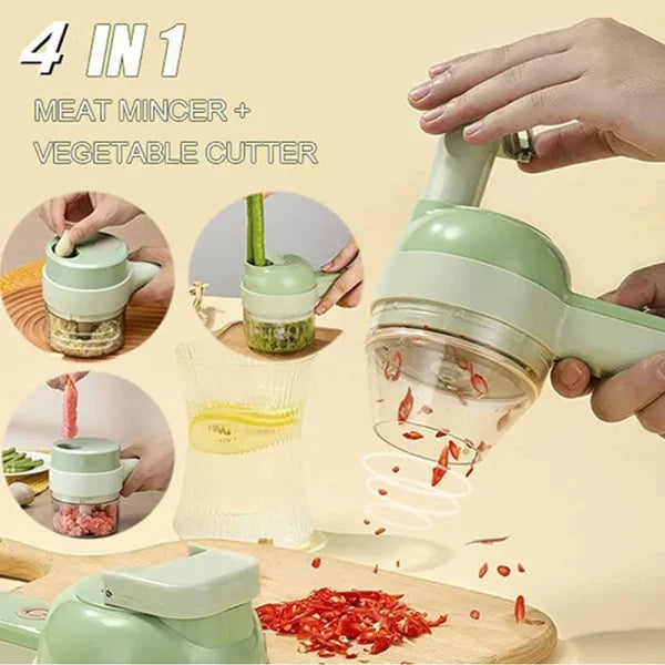 4 in 1 Electric Vegetable Cutter