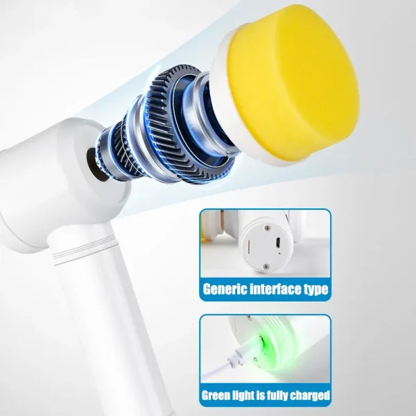 New 5 in 1 Magic Cleaning Brush - Washy Go